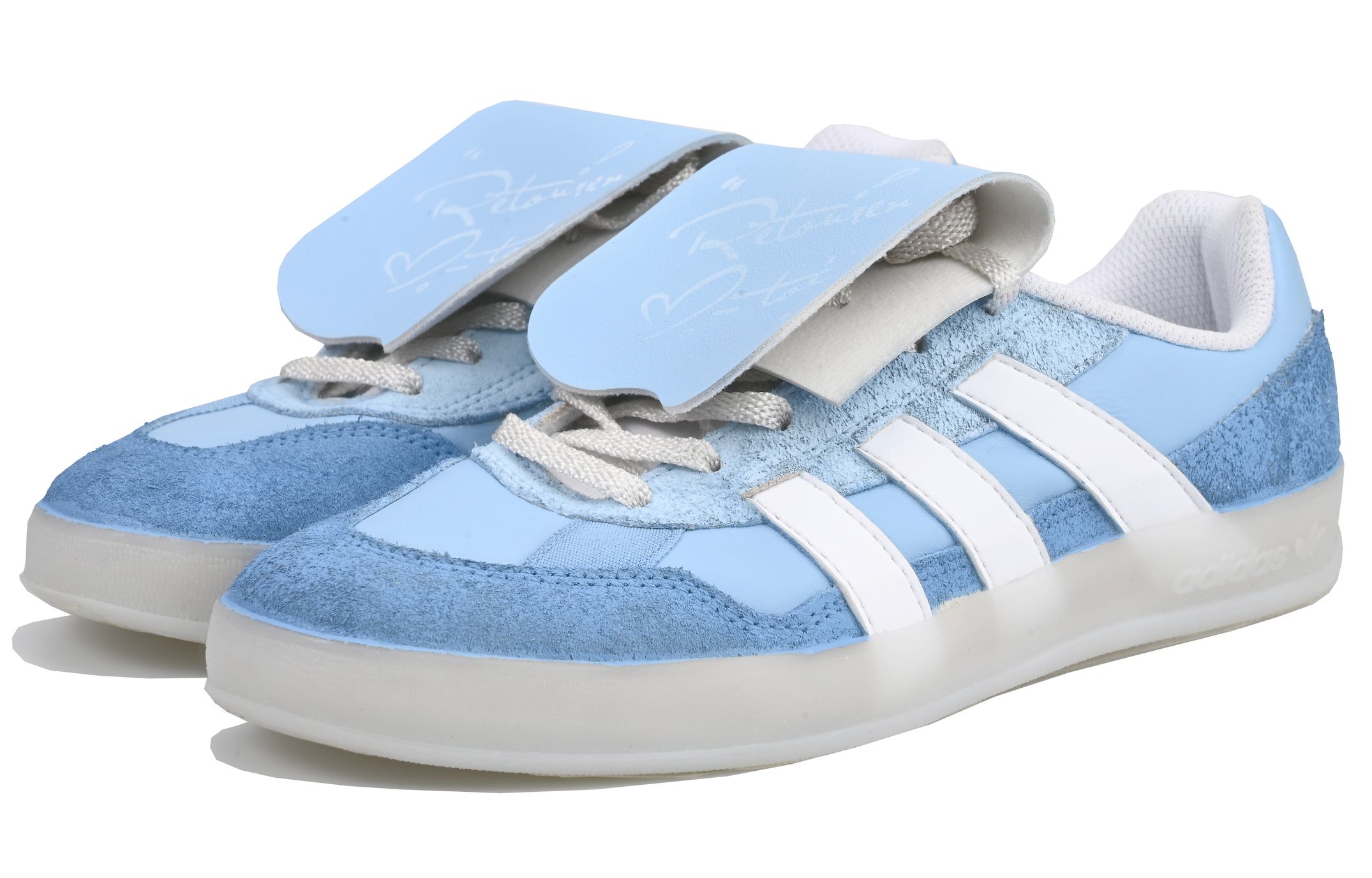 Shop [Sepatu Custom] adidas Originals Aloha Super 'Sea Salt Biru-Putih' IE0657（Team33-海盐奶方-男女款）