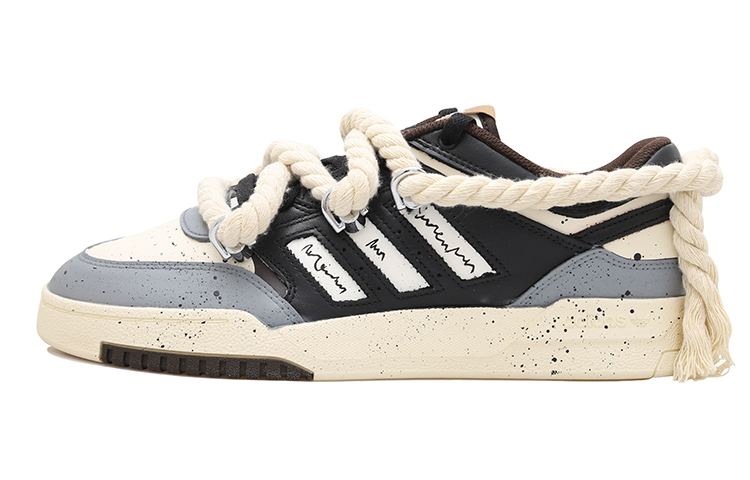[Custom Shoes] adidas Originals Drop Step 'Black Grey White Splatter' 圖 2