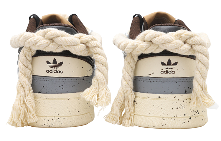 [Custom Shoes] adidas Originals Drop Step 'Black Grey White Splatter' 圖 5