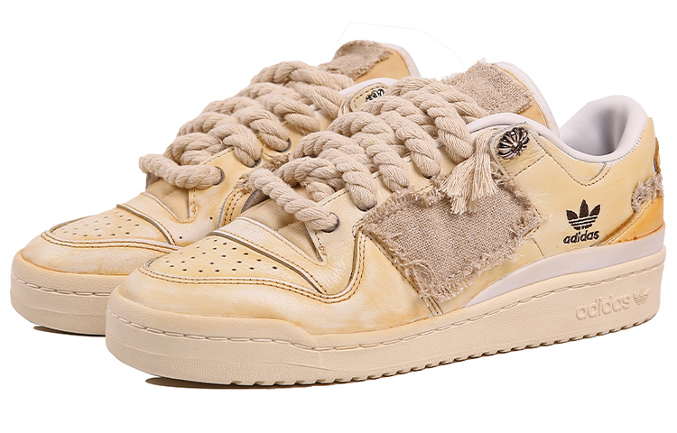 Lookbook カスタム フォーラム84 ADV "ミルクティー"(adidas) GW3180(Team4-男款做旧奶黄包SBOX)