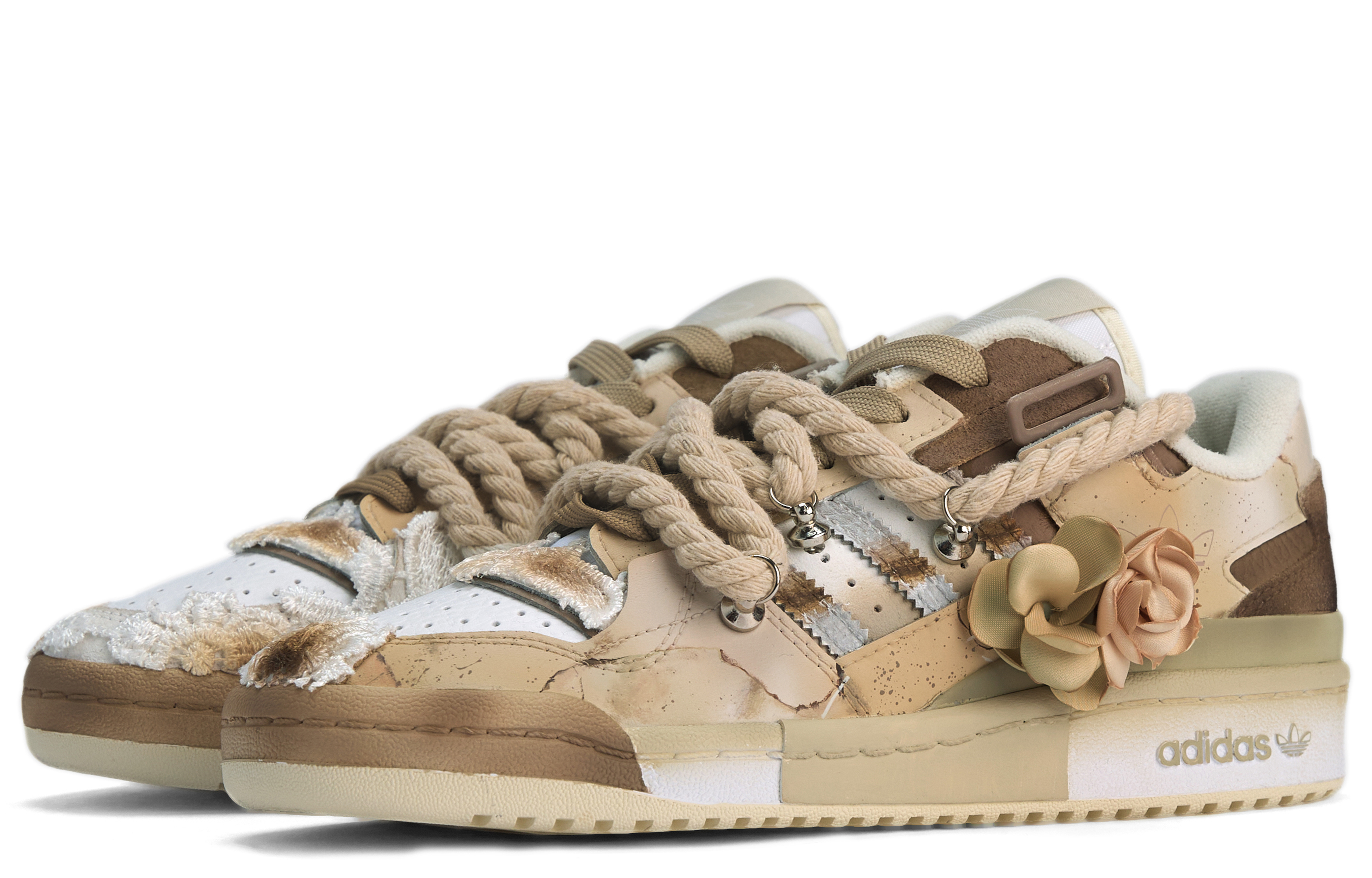 [Custom Shoes] adidas Originals Forum 'Da Vinci Ruined Rose'