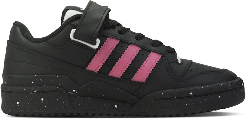 아디다스 오리지널 포럼 로우 '블랙 핑크' 커스텀 슈즈 FY7757(Team128-黑粉) Lookbook 아디다스 오리지널 포럼 로우 '블랙 핑크' 커스텀 슈즈 FY7757(Team128-黑粉)