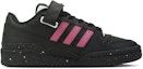 Lookbook 아디다스 오리지널 포럼 로우 '블랙 핑크' 커스텀 슈즈 FY7757(Team128-黑粉)