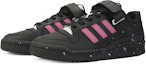 Shop 아디다스 오리지널 포럼 로우 '블랙 핑크' 커스텀 슈즈 FY7757(Team128-黑粉)