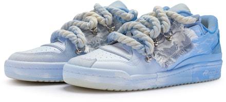 【カスタムシューズ】アディダスオリジナルフォーラムロー '海岸線 手描き' GW6347(Team80-男女海岸线白蓝) Lookbook 【カスタムシューズ】アディダスオリジナルフォーラムロー '海岸線 手描き' GW6347(Team80-男女海岸线白蓝)