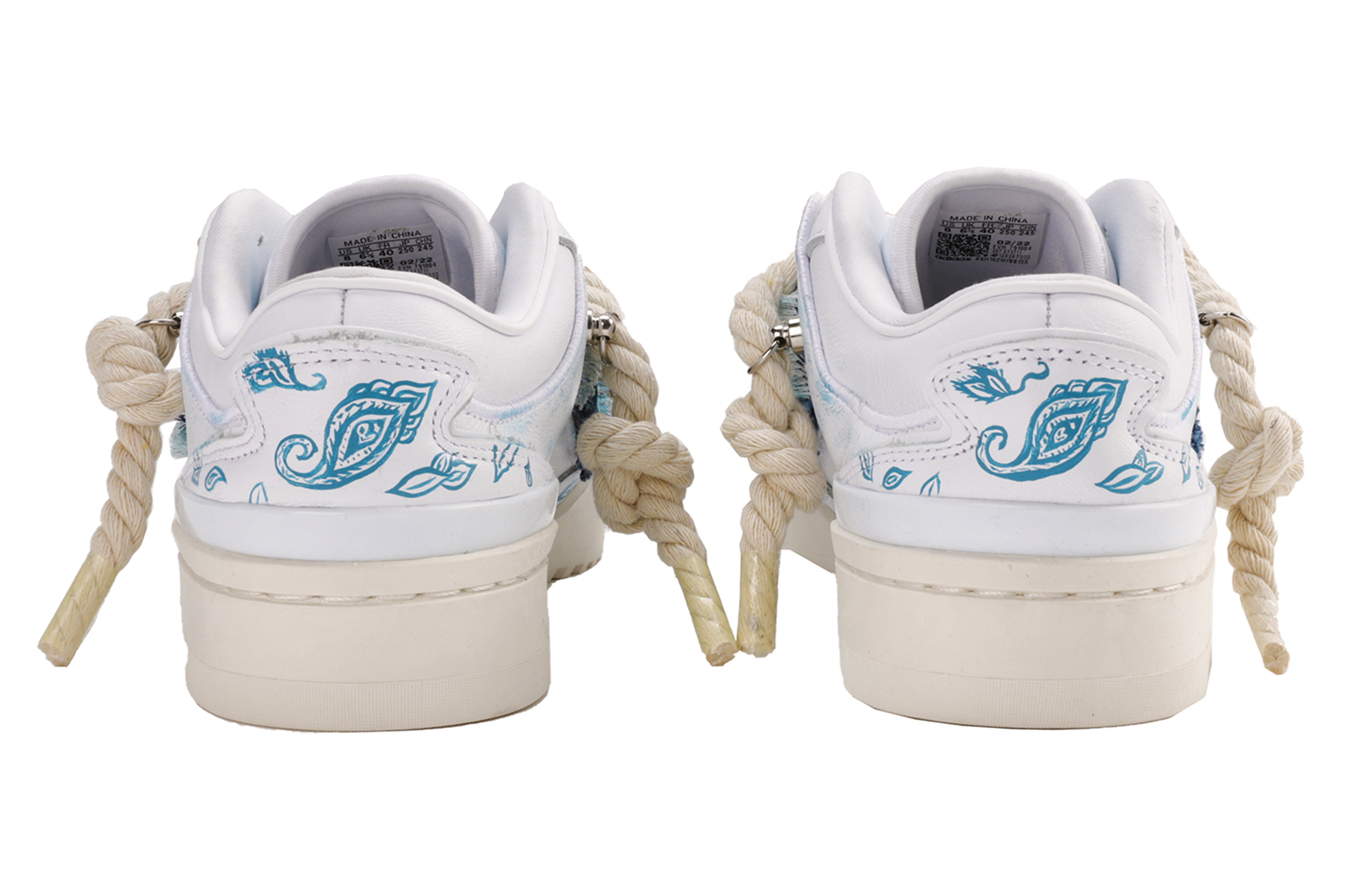 [Custom Shoes] adidas Originals Forum Low 'Denim Rope' 圖 5