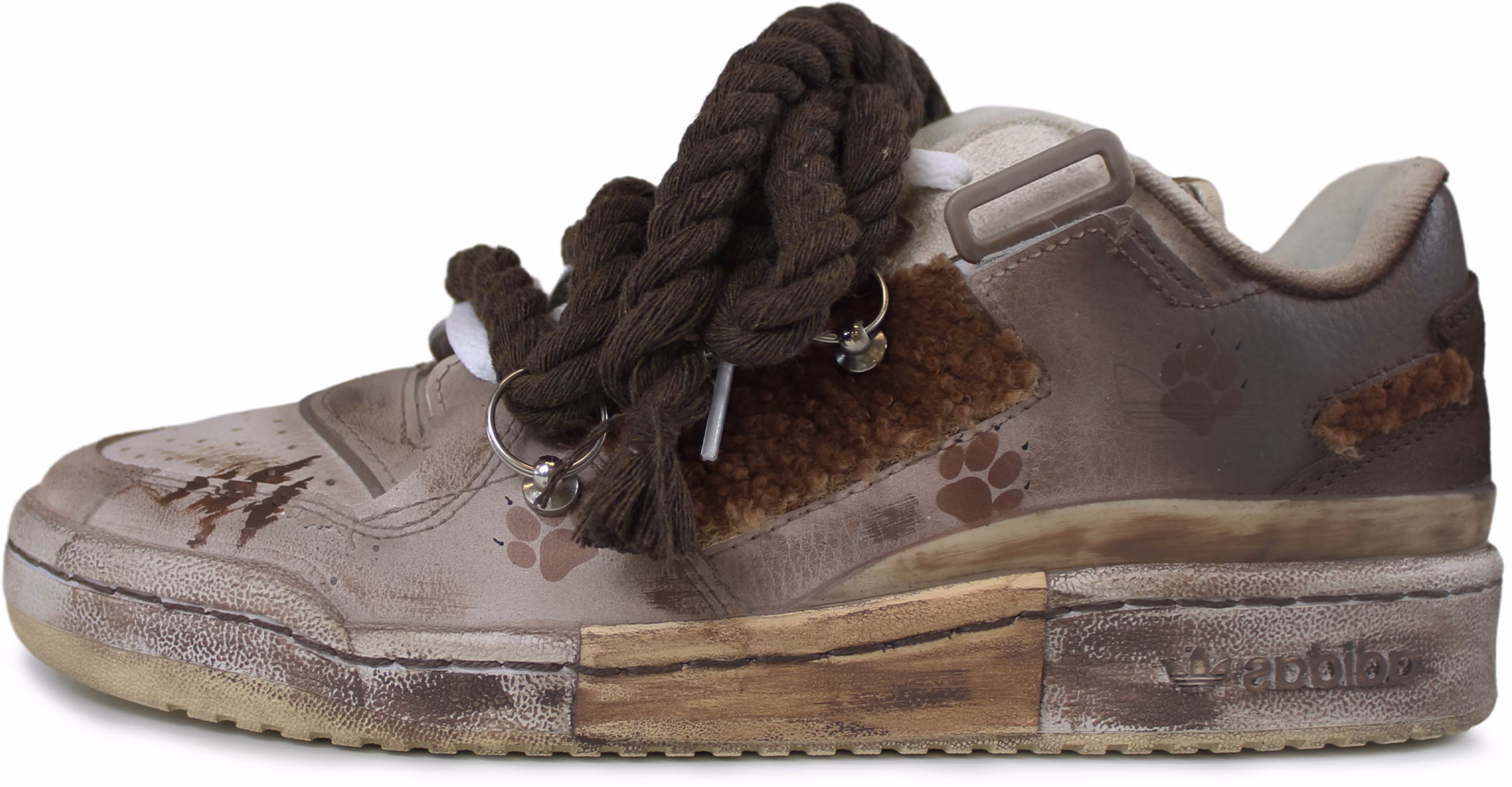 custom-shoes-adidas-originals-forum-low-dirty-bear-earthy-brown