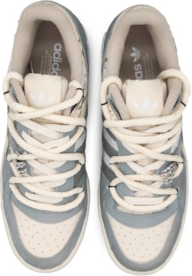 【訂製球鞋】adidas originals FORUM 瘋玩藝術 拾荒者 裂紋 起皮做舊 特殊禮盒 解構雙鞋帶 低筒 板鞋 男女同款 藍灰 Purchase 【訂製球鞋】adidas originals FORUM 瘋玩藝術 拾荒者 裂紋 起皮做舊 特殊禮盒 解構雙鞋帶 低筒 板鞋 男女同款 藍灰