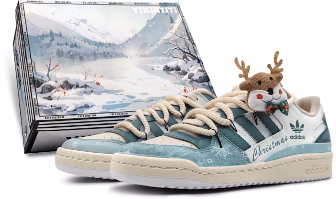 아디다스 오리지널 포럼 로우 '눈꽃 에디션' (페일 그린) ID7995(Team142-冰雪奇缘浅绿SBOX) Buy 아디다스 오리지널 포럼 로우 '눈꽃 에디션' (페일 그린) ID7995(Team142-冰雪奇缘浅绿SBOX)