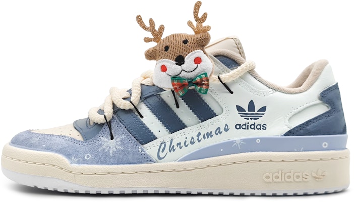 아디다스 오리지널스 포럼 로우 '겨울 눈송이'️ ID7995(Team142-冰雪奇缘浅蓝) Order 아디다스 오리지널스 포럼 로우 '겨울 눈송이'️ ID7995(Team142-冰雪奇缘浅蓝)