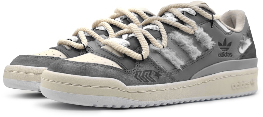 아디다스 오리지널 포럼 로우 '설산' (Adidas Original Forum Low 'Seolsan') ID7995(Team142-绒绒可可灰) Shop 아디다스 오리지널 포럼 로우 '설산' (Adidas Original Forum Low 'Seolsan') ID7995(Team142-绒绒可可灰)