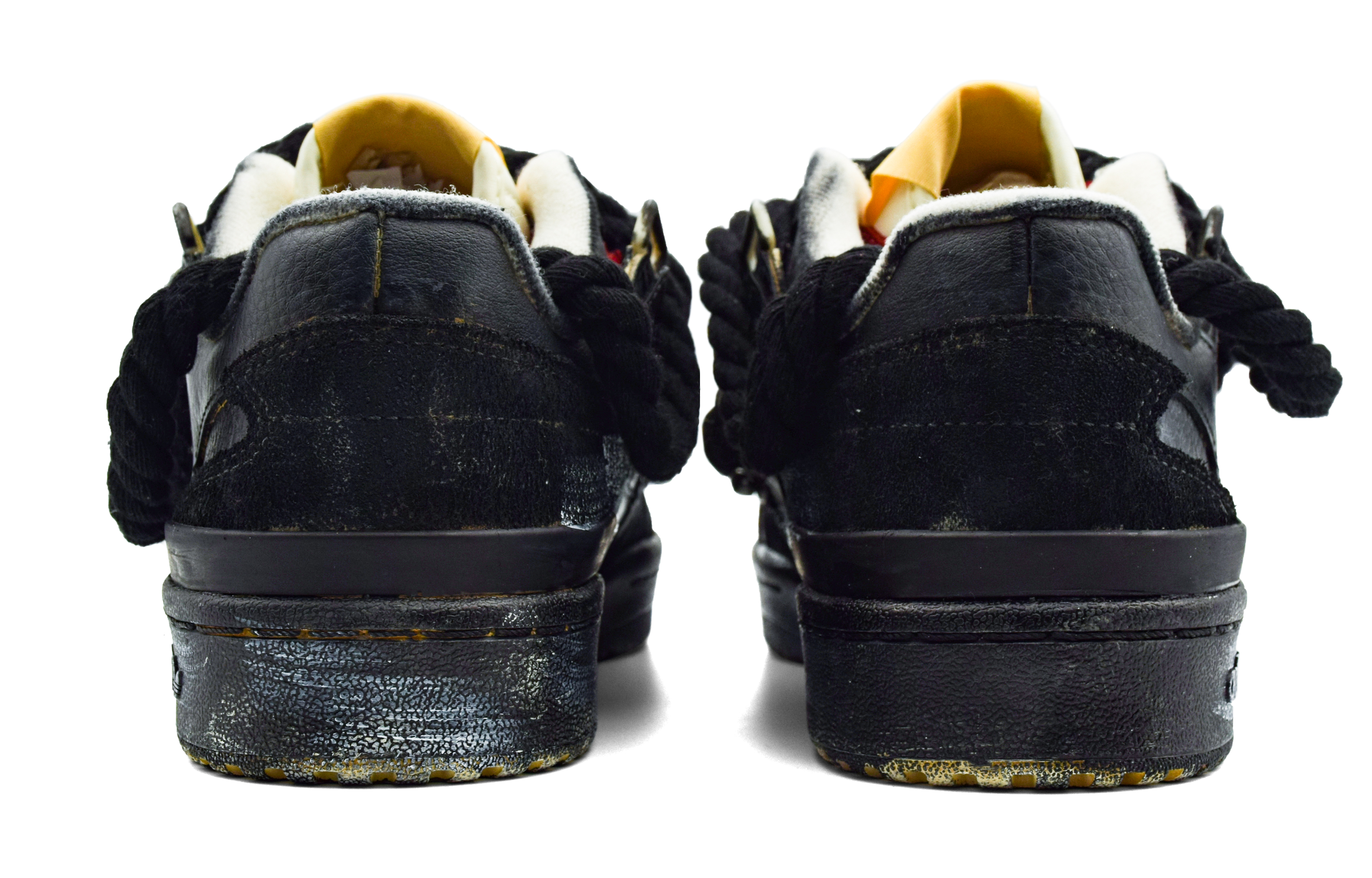 [Custom Shoes] adidas Originals Forum Low 'Gothic Graffiti Black Red' 圖 5