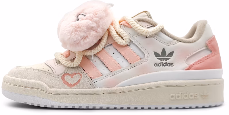 Sepatu Kustom adidas Originals Forum Low 'Heart Pink' ID7995(Team142-波奇之心) Order Sepatu Kustom adidas Originals Forum Low 'Heart Pink' ID7995(Team142-波奇之心)