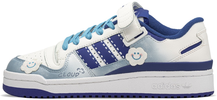 【客製球鞋】adidas originals FORUM FZBB 主題 天空 清新 簡約 低筒 滑板鞋 男女款 藍白 Order 【客製球鞋】adidas originals FORUM FZBB 主題 天空 清新 簡約 低筒 滑板鞋 男女款 藍白