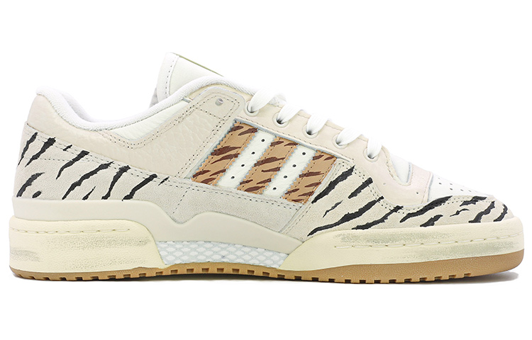 Order [Sepatu Kustom] adidas Originals Forum Low ADV 'Tahun Macan' FY7998(TeamM-男女同款虎年限定虎纹)