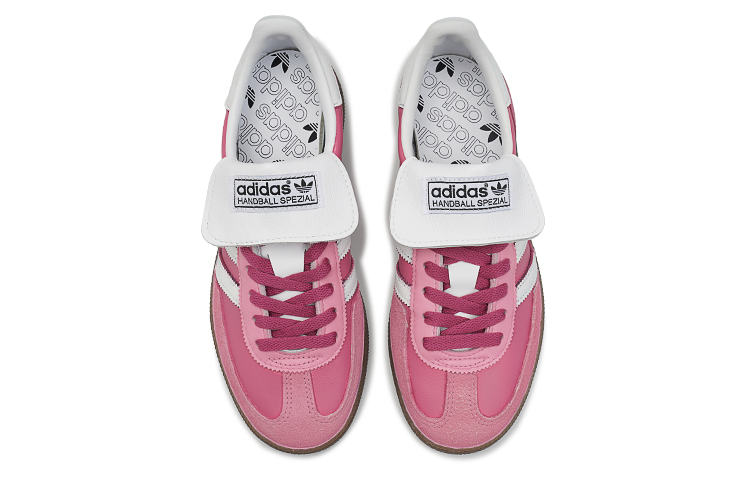 [Custom Shoes] adidas Originals Handball SPZL 'Cream Strawberry Bear Pink-White' 圖 5