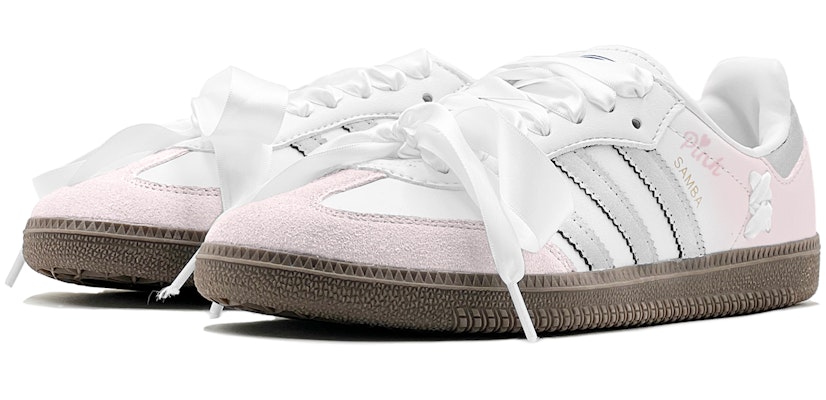 Zapatillas adidas Samba "Alice Lace" Rosa/Blanco B75806(TeamS-梦幻爱丽丝S-BOX) Lookbook Zapatillas adidas Samba "Alice Lace" Rosa/Blanco B75806(TeamS-梦幻爱丽丝S-BOX)
