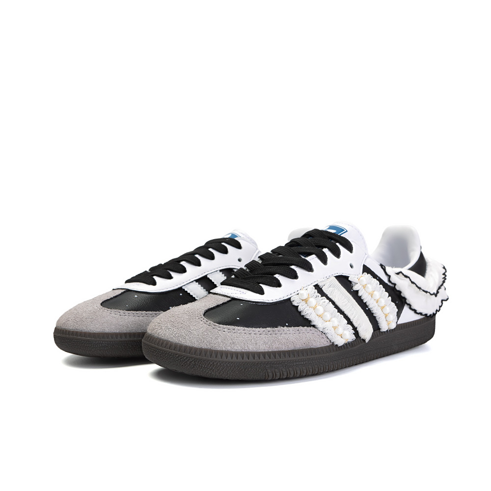 Shop [カスタムシューズ] アディダスオリジナルス サンバ 'アンバーブラックホワイト' B75806(Team189-香风犹存)