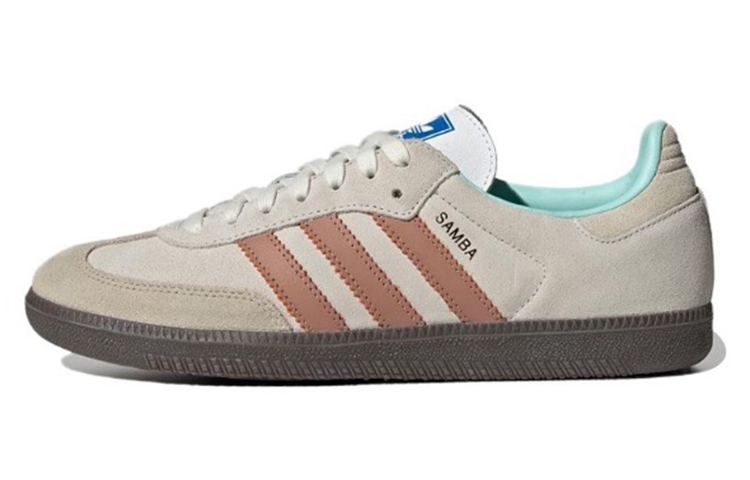 Sizing Zapatillas adidas Samba "Berry Mint Latte - Azul Marrón" ID2047(TeamI-男女同款薄荷拿铁K蓝棕)
