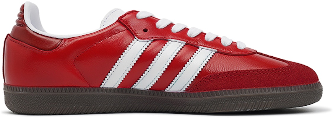 아디다스 오리지널 삼바 '베리 레드 화이트' (커스텀 슈즈) IG1024(TeamI-男女同款赤潮K红白3A24) Lookbook 아디다스 오리지널 삼바 '베리 레드 화이트' (커스텀 슈즈) IG1024(TeamI-男女同款赤潮K红白3A24)