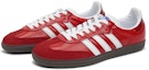 Shop 아디다스 오리지널 삼바 '베리 레드 화이트' (커스텀 슈즈) IG1024(TeamI-男女同款赤潮K红白3A24)