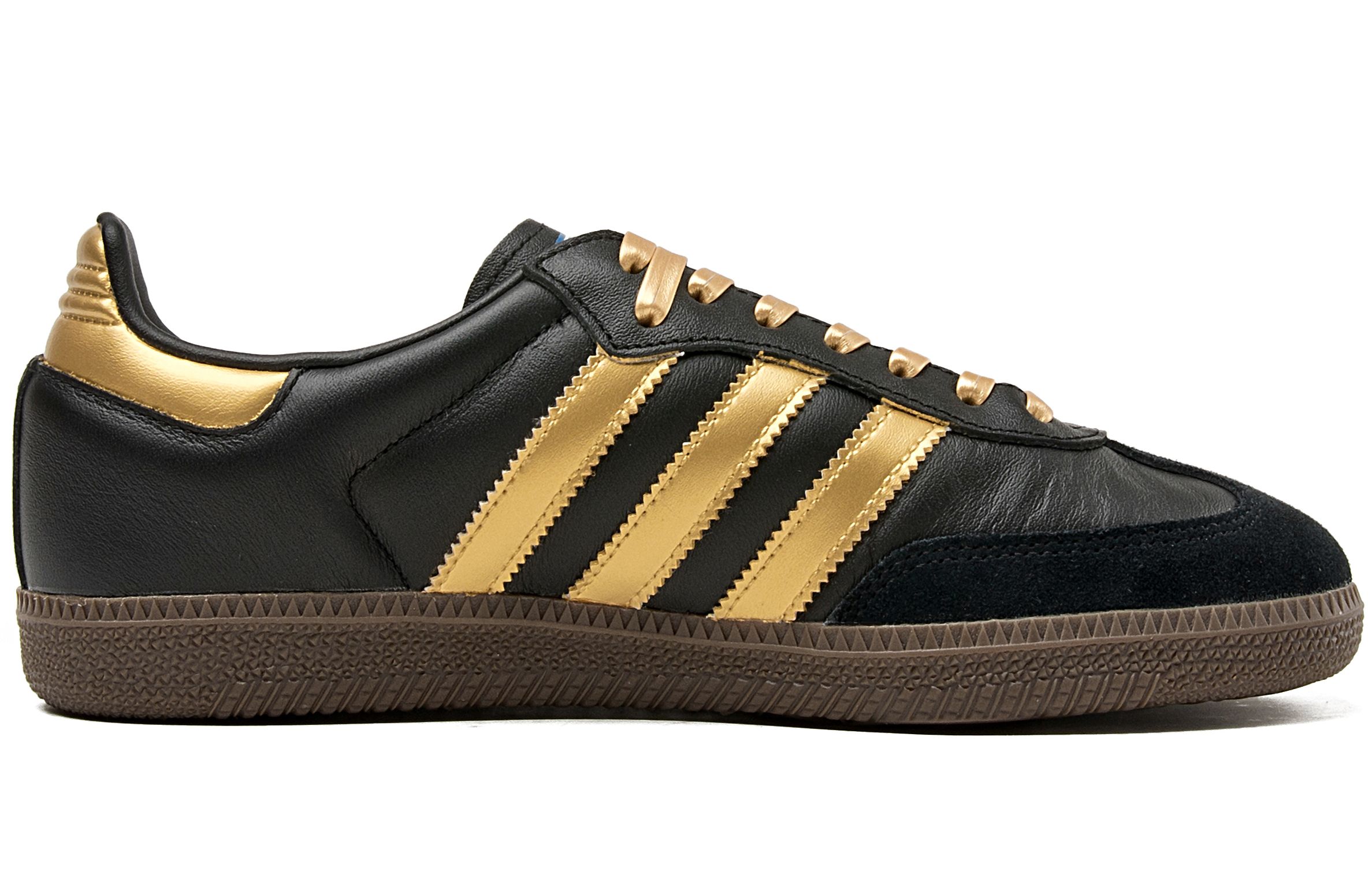Lookbook 아디다스 삼바 '블랙 골드' 커스텀 (Adidas Samba 'Black Gold' Custom) B75807(TEAM55-黑金海盗)