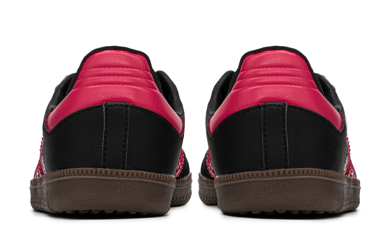 Purchase アディダス サンバ "黒ピンクY2K" (カスタム) B75807(TeamA-酷粉)