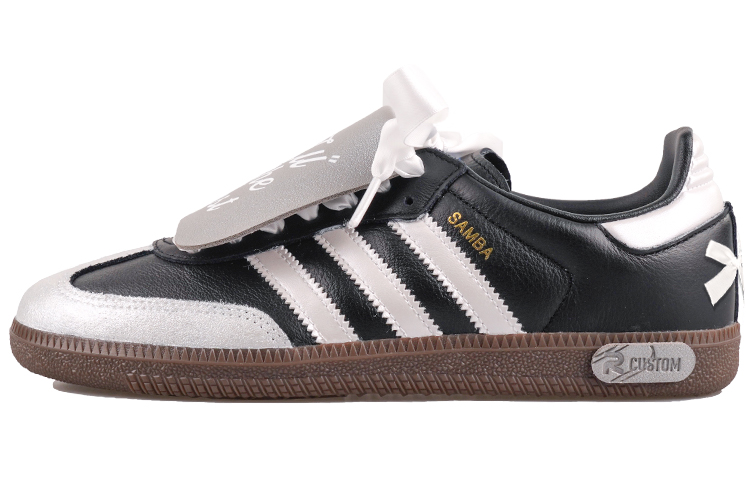 [Custom Shoes] adidas Originals Samba 'Black Silver Princess' 圖 2