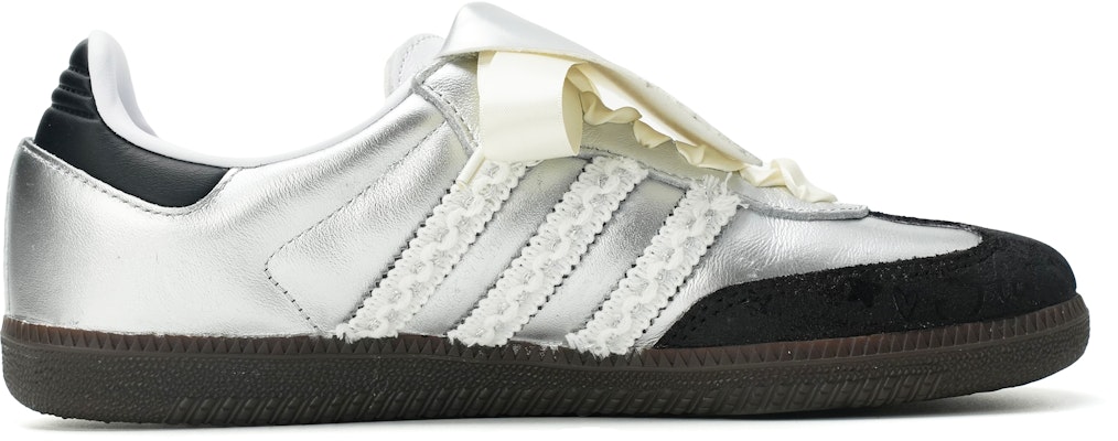 【訂製球鞋】 adidas originals Samba 黑銀Y2K風 甜美芭蕾 舒適百搭 防滑耐磨 低筒 板鞋 男女通款 黑銀 Lookbook 【訂製球鞋】 adidas originals Samba 黑銀Y2K風 甜美芭蕾 舒適百搭 防滑耐磨 低筒 板鞋 男女通款 黑銀