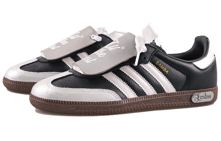 [Custom Shoes] adidas Originals Samba 'Black Silver Princess' 圖 4