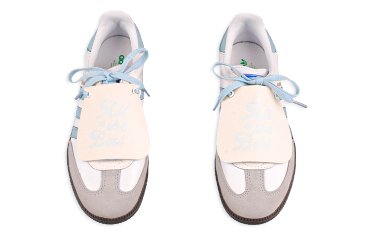 Purchase [定制服饰] 阿迪达斯三叶草 Samba '蓝色流星盒' IG1024(Team27-男女同款蓝色陨星S-BOX)