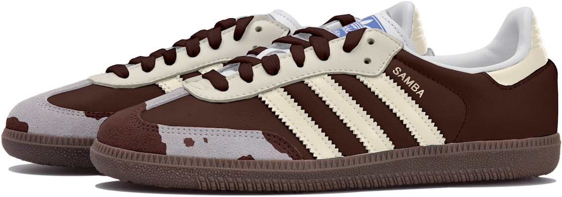 【客製化球鞋】adidas originals Samba OKHR 棕色奶牛 摩卡 簡潔風格 低筒 滑板鞋 男女皆適 米棕色 Shop 【客製化球鞋】adidas originals Samba OKHR 棕色奶牛 摩卡 簡潔風格 低筒 滑板鞋 男女皆適 米棕色