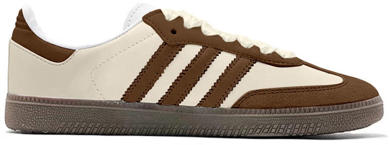 Sepatu Custom adidas Originals Samba 'Coklat Putih Pucat' B75806(TeamY-男女款古美拉德棕米白) Order Sepatu Custom adidas Originals Samba 'Coklat Putih Pucat' B75806(TeamY-男女款古美拉德棕米白)