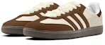 Lookbook 아디다스 삼바 '브라운/화이트' (커스텀) B75806(TeamY-男女款古美拉德棕米白)