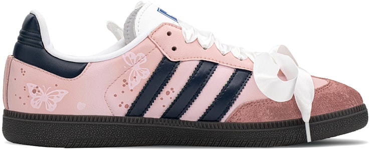 【客製運動鞋】 adidas originals Samba FZBB 戀人主題 蝴蝶精靈 趣味可愛 甜美百搭 低筒 板鞋 男女同款 粉藍 Lookbook 【客製運動鞋】 adidas originals Samba FZBB 戀人主題 蝴蝶精靈 趣味可愛 甜美百搭 低筒 板鞋 男女同款 粉藍