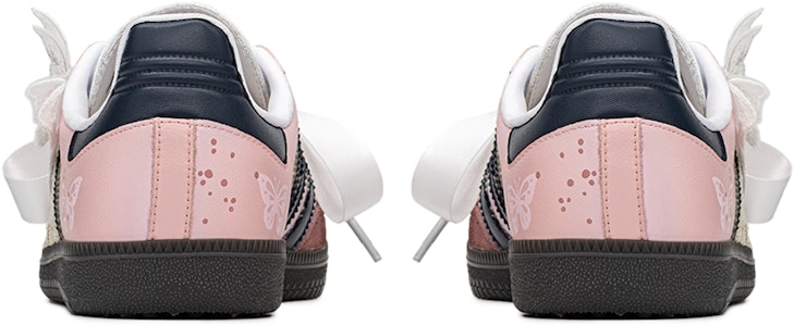 【客製運動鞋】 adidas originals Samba FZBB 戀人主題 蝴蝶精靈 趣味可愛 甜美百搭 低筒 板鞋 男女同款 粉藍 Purchase 【客製運動鞋】 adidas originals Samba FZBB 戀人主題 蝴蝶精靈 趣味可愛 甜美百搭 低筒 板鞋 男女同款 粉藍