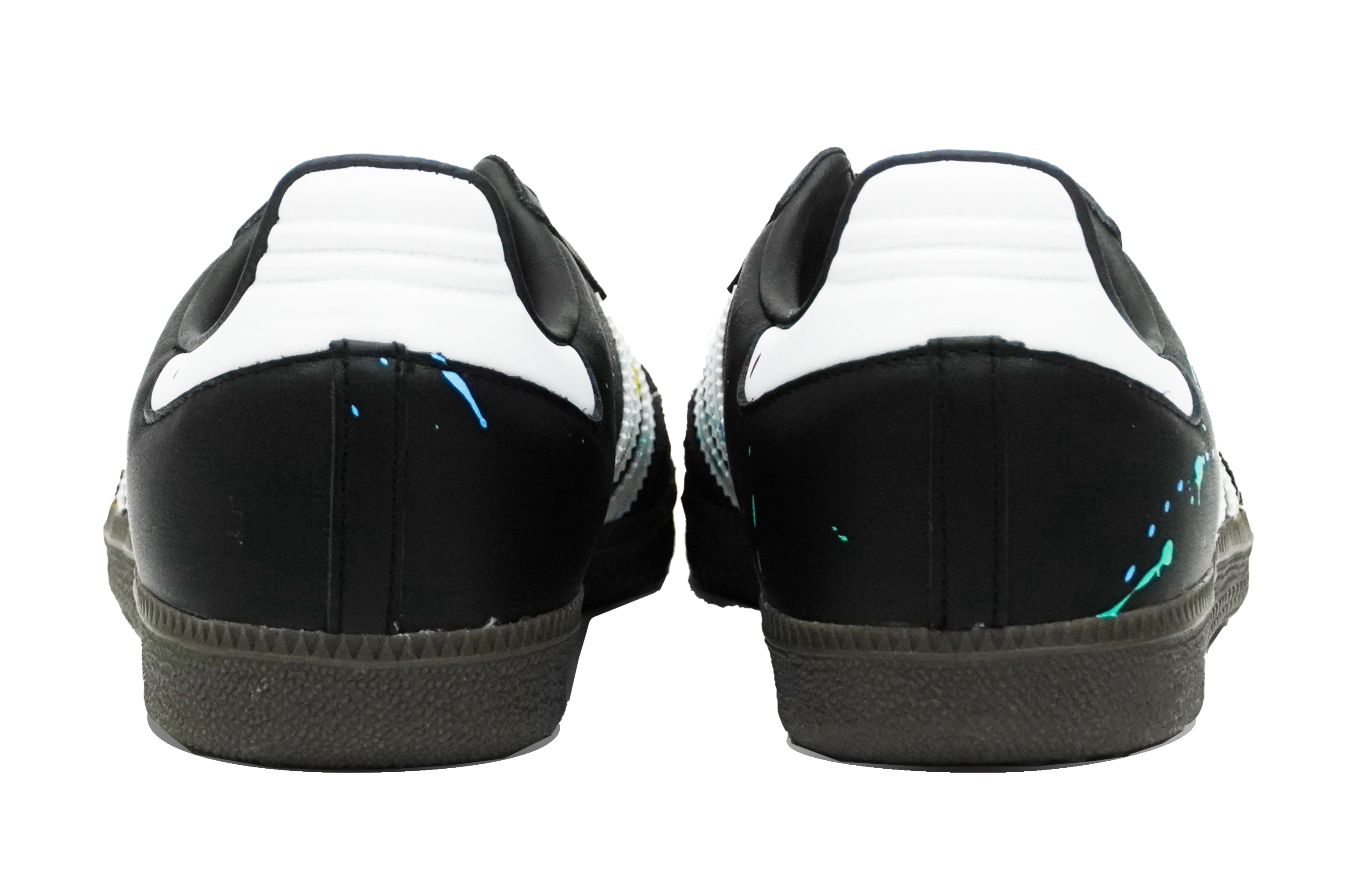 Details for 【定制鞋款】阿迪达斯 Originals Samba '缤纷夏日黑' B75807(Team14-阿迪泼墨S-Box)