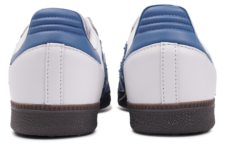 Shop [Zapatillas Personalizadas] adidas Originals Samba 'Costura de Mezclilla' IG1024(TeamI-男女同款牛仔缝纫K蓝白)