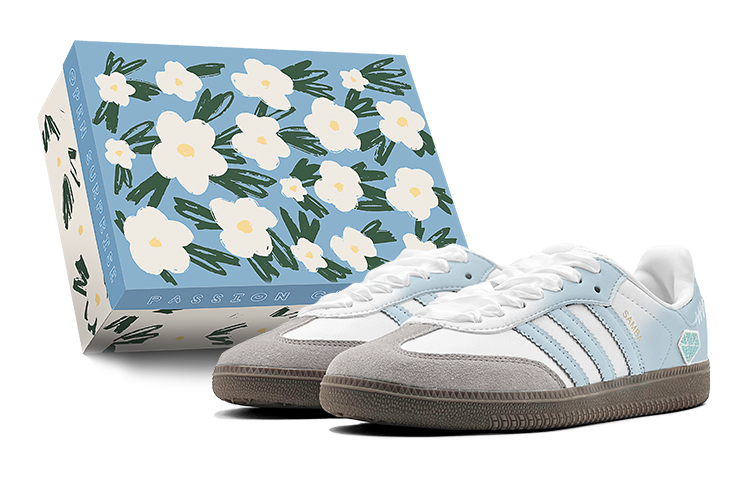 Buy [Kasur Custom] adidas Originals Samba 'Diamond Promise Biru Putih' B75806-481031