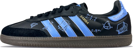 【訂製球鞋】adidas originals Samba 球場精靈 開學季 元氣充沛 青春 禮盒 防滑減震耐磨 低筒 板鞋 男女同款 霧霾藍 Order 【訂製球鞋】adidas originals Samba 球場精靈 開學季 元氣充沛 青春 禮盒 防滑減震耐磨 低筒 板鞋 男女同款 霧霾藍