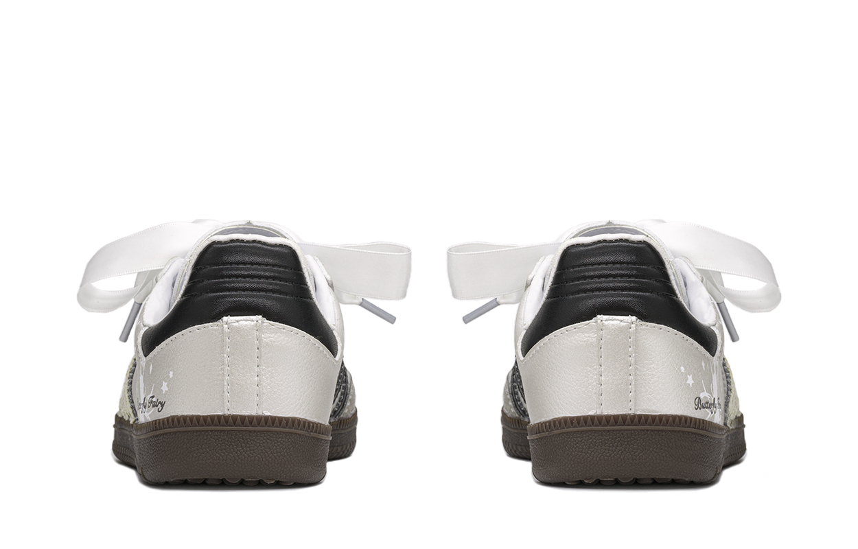 Purchase [Sepatu Custom] adidas Originals Samba 'Kupu-kupu Perak Cair Metallic Girl' B75806(TeamA-五金蝴蝶)