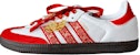 아디다스 삼바 '밀레니엄 웨딩 레드 화이트'(커스텀) IG1025(Team91-千禧之年-喜喜婚鞋)