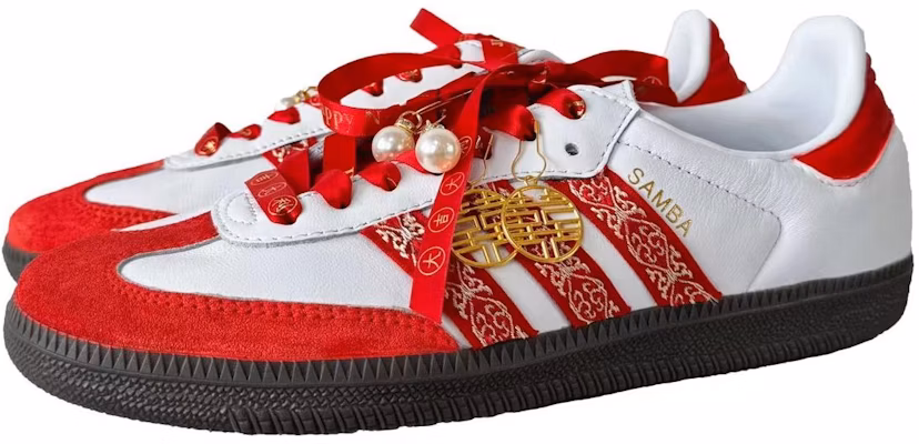 아디다스 삼바 '밀레니엄 웨딩 레드 화이트'(커스텀) IG1025(Team91-千禧之年-喜喜婚鞋) Shop 아디다스 삼바 '밀레니엄 웨딩 레드 화이트'(커스텀) IG1025(Team91-千禧之年-喜喜婚鞋)