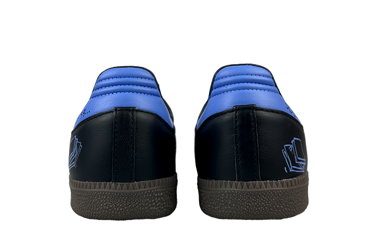Details for [定制鞋] 阿迪达斯三叶草 Samba '雾蓝' B75807(Team40-男女款开学季蓝黑)