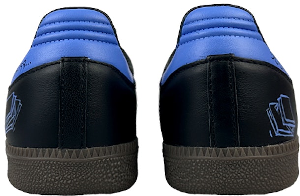 【客製球鞋】adidas originals Samba 球場精靈 開學季 元氣十足 青春 防滑抗震耐磨 低筒 板鞋 男女款 霧霾藍 Details for 【客製球鞋】adidas originals Samba 球場精靈 開學季 元氣十足 青春 防滑抗震耐磨 低筒 板鞋 男女款 霧霾藍