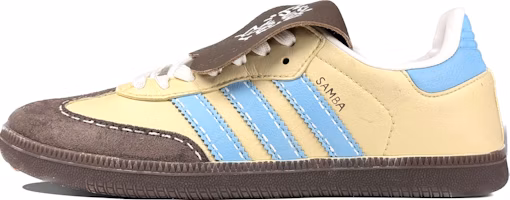 アディダス Samba "パステル黄 メカ" (カスタム) B75806(Team83-奶盖布丁-男女款) Buy アディダス Samba "パステル黄 メカ" (カスタム) B75806(Team83-奶盖布丁-男女款)