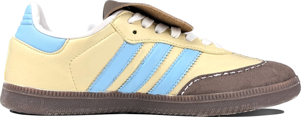 【訂製球鞋】adidas originals Samba 機械魔靈 奶蓋布丁 潮流 復古 可愛 耐磨輕便 低筒 板鞋 男女同款 淡黃 Order 【訂製球鞋】adidas originals Samba 機械魔靈 奶蓋布丁 潮流 復古 可愛 耐磨輕便 低筒 板鞋 男女同款 淡黃