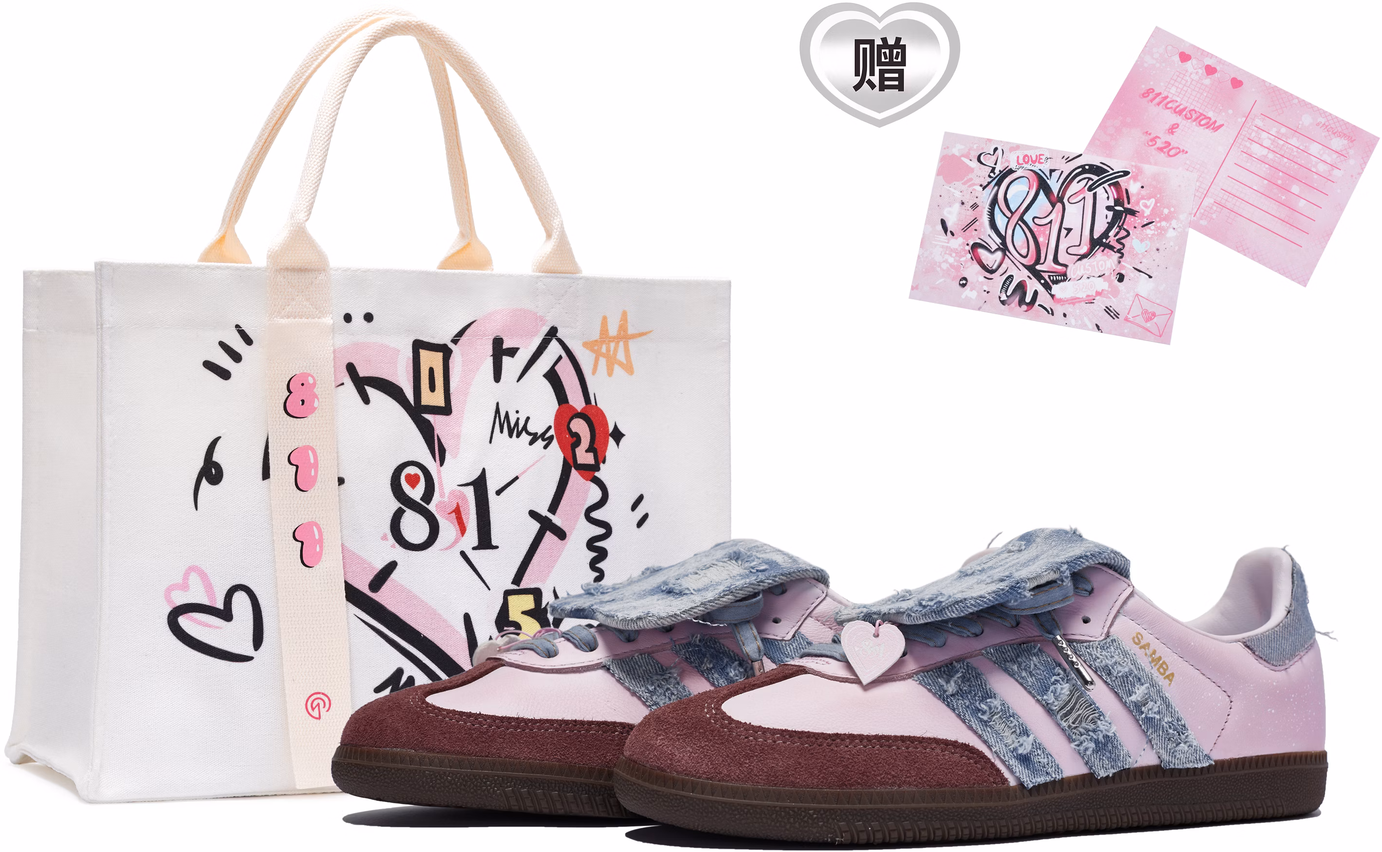 custom-shoes-adidas-originals-samba-pink-heart-denim