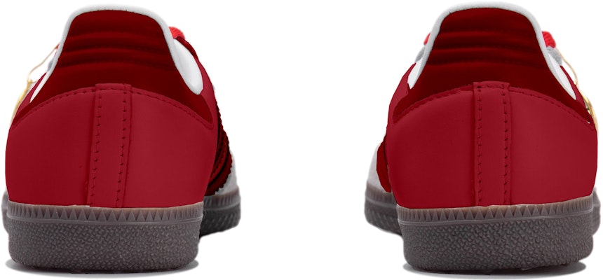 아디다스 오리지널 삼바 '용문 백년가약' (Red Brown Grey 컬러) IG1024(Team拾玖-阿迪红挂饰) Purchase 아디다스 오리지널 삼바 '용문 백년가약' (Red Brown Grey 컬러) IG1024(Team拾玖-阿迪红挂饰)