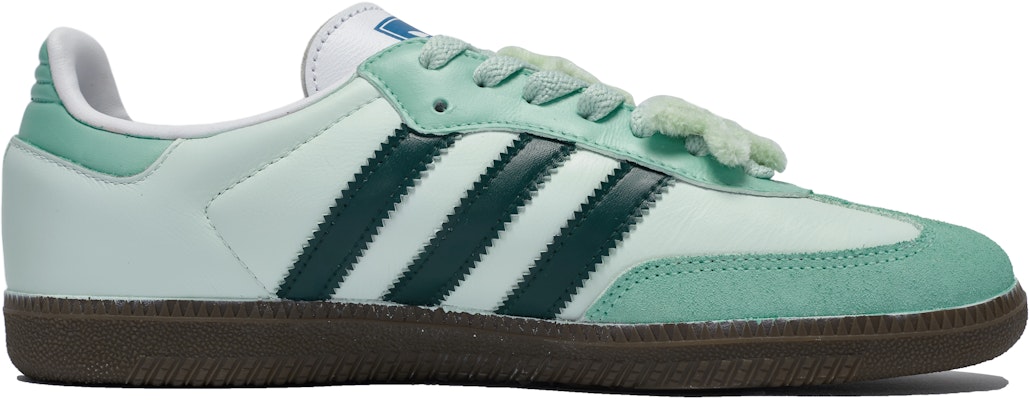 아디다스 삼바 '씨솔트 민트그린' 커스텀 슈즈 B75806(Team80-男女同款海盐薄荷) Lookbook 아디다스 삼바 '씨솔트 민트그린' 커스텀 슈즈 B75806(Team80-男女同款海盐薄荷)